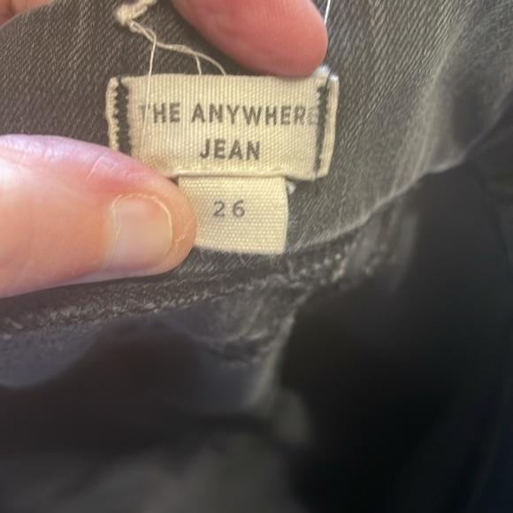 Madewell The Anywhere Jean Black Skinny Denim Pull On Jeggings Size 26 - Picture 4 of 11
